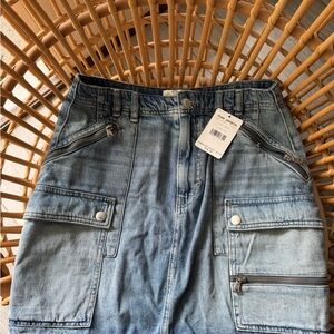 NWT Free People Denim Skirt